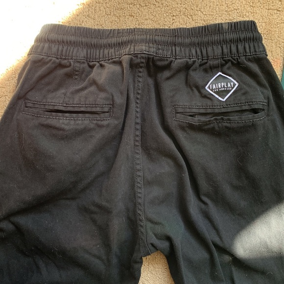 FairPlay Black joggers. Size 27 - Picture 5 of 5